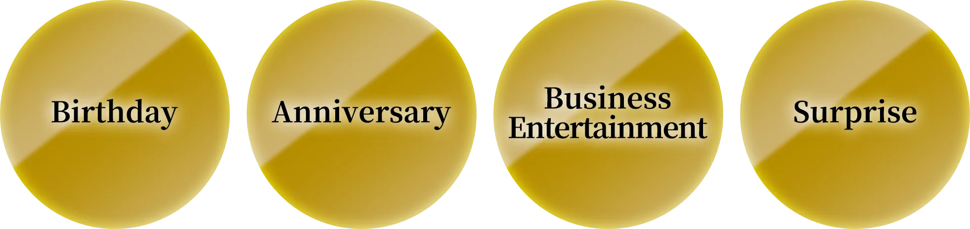 Birthday / Anniversary / Business Entertainment / Surprise